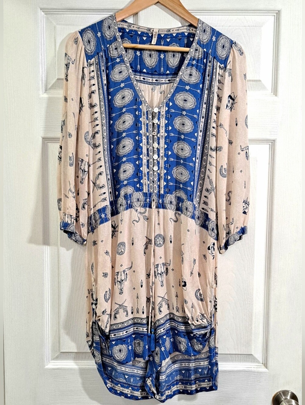 Spell~ Vtg. Coyote Playsuit/Romper - Picture 5 of 12